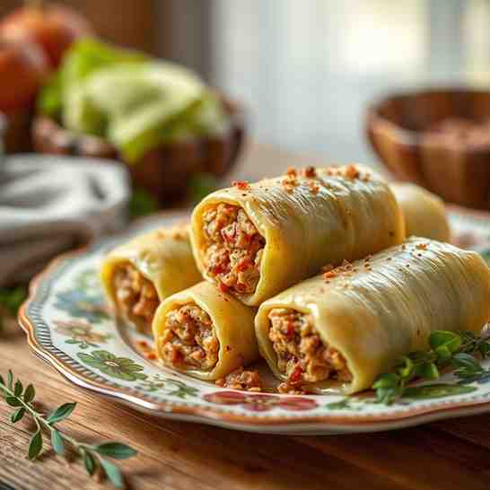 Classic Sarmale - Delicious Stuffed Cabbage Rolls